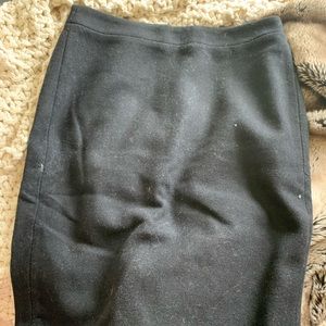 J Crew Wool Blend Pencil Skirt